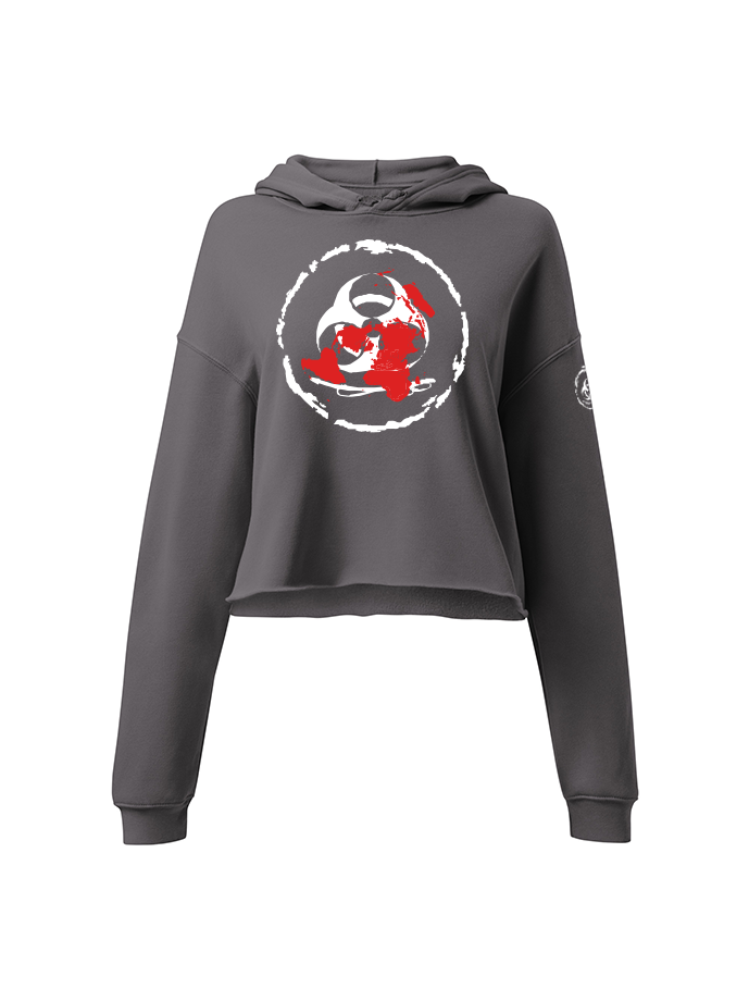 S.P World Crop Hoodie