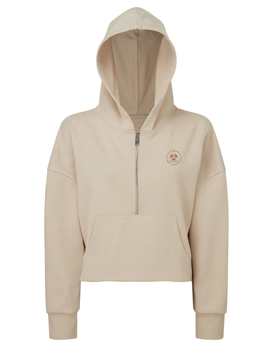 S.P Branded Cropped Hoodie
