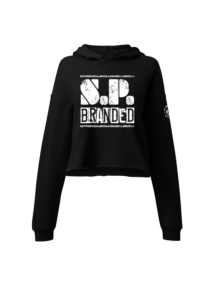 S.P Branded Crop Hoodie