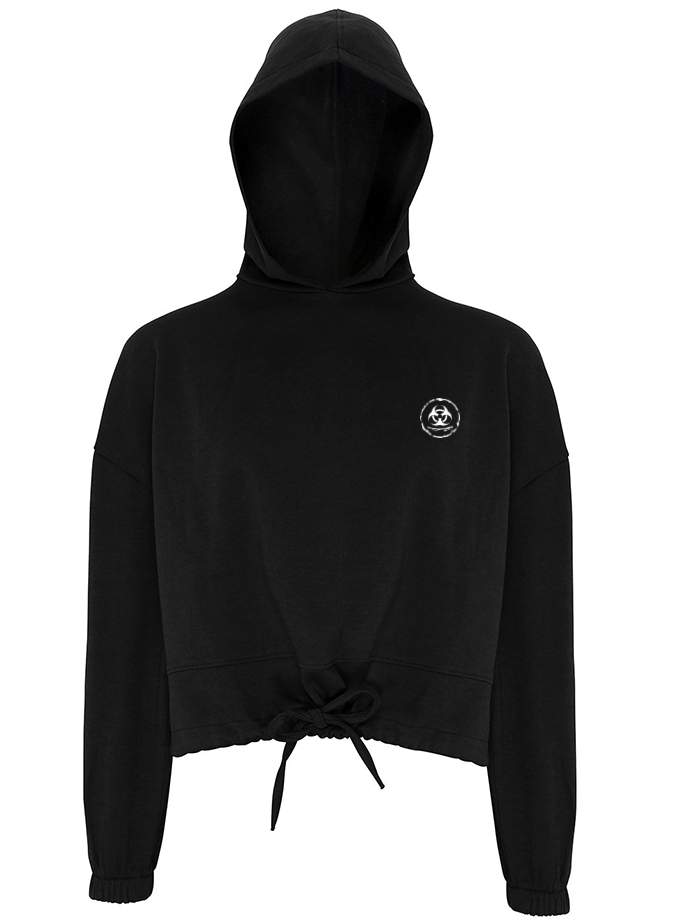S.P B Cropped Oversize Hoodie