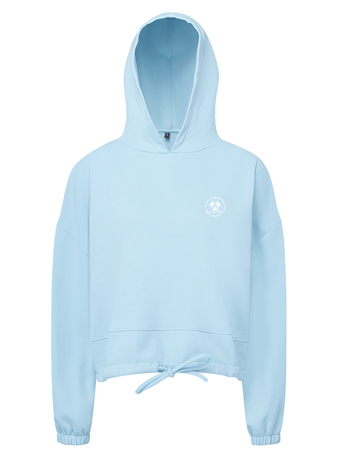 S.P B Cropped Oversize Hoodie