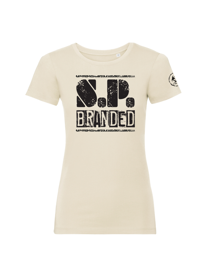 S.P Branded Organic Fitted Tee