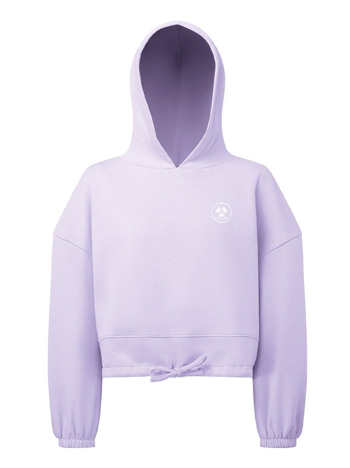 S.P B Cropped Oversize Hoodie