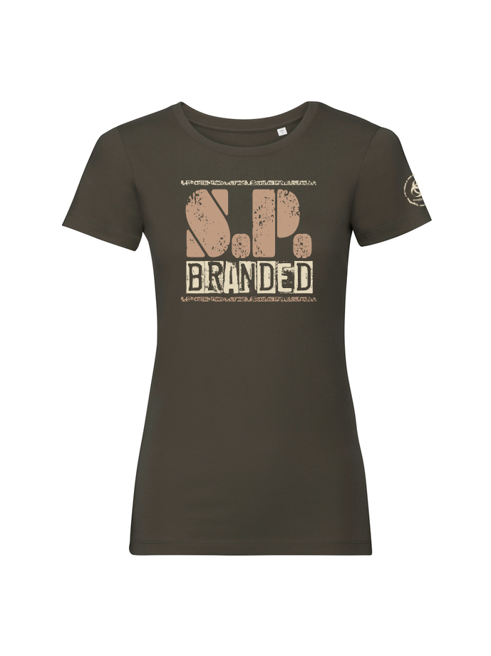 S.P Branded Organic Fitted Tee
