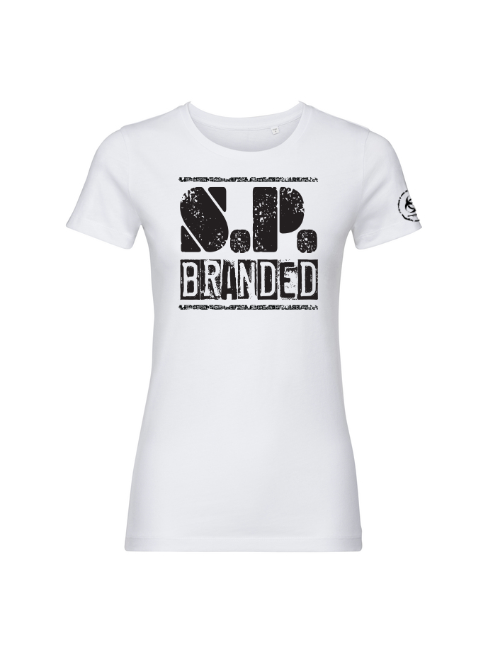S.P Branded Organic Fitted Tee