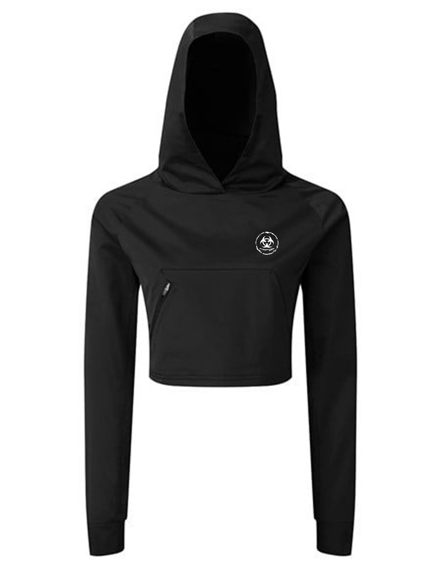 Classic Woman's Cropped Hoodie Jacket