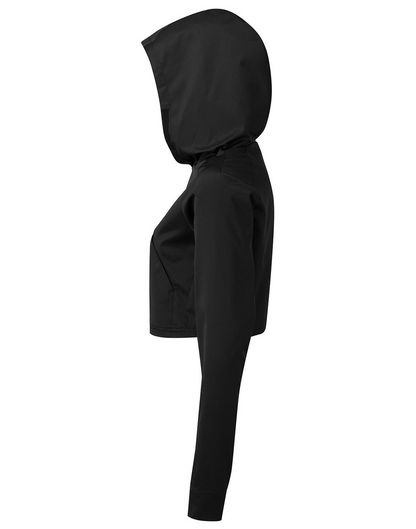 Classic Woman's Cropped Hoodie Jacket