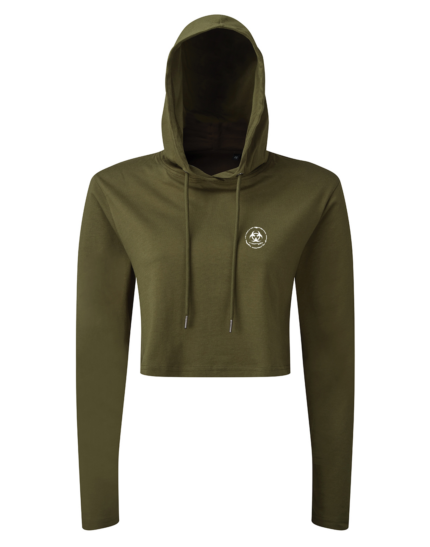 S.P Classic Crop Longsleeve Hoodie  Tee