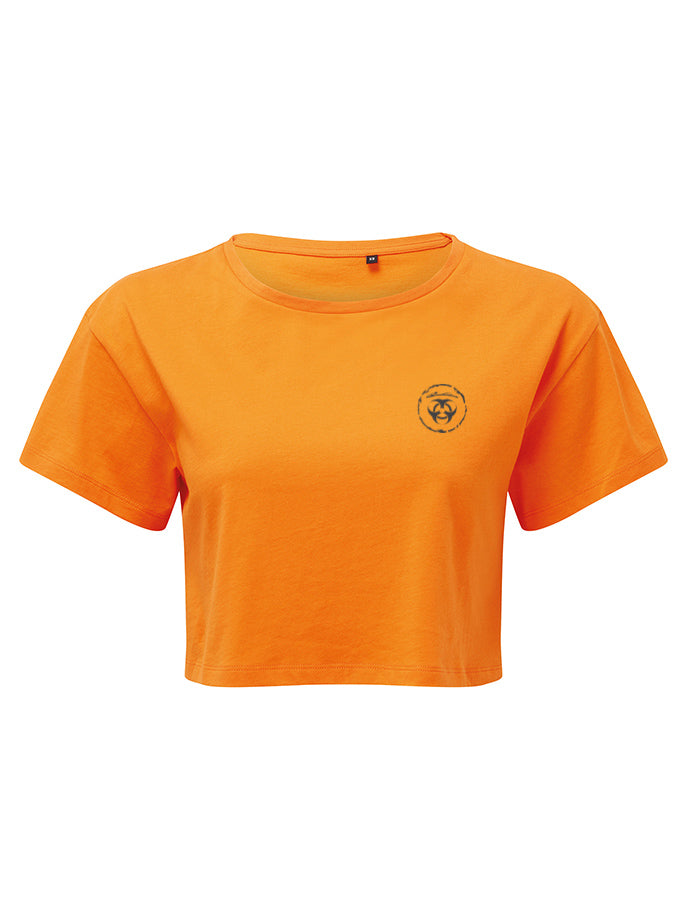 ★2025SS新作★ITZAVIBE★MIX LOGO CROP T SHIRT mi ITZAVIBE(イッザバイブ) トップス(レディース) - 海外通販のBUYMA