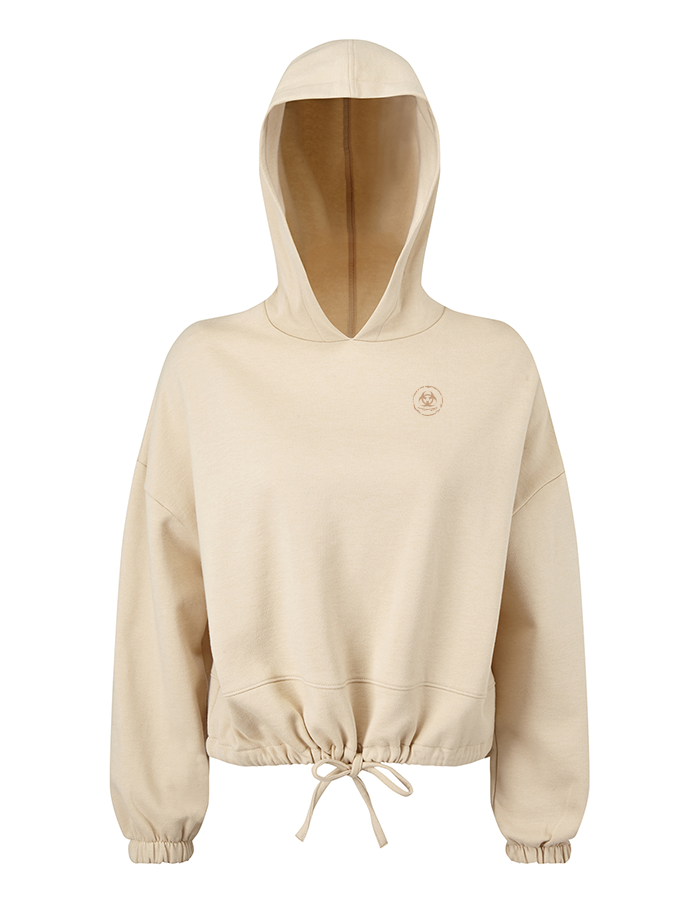 S.P B Cropped Oversize Hoodie