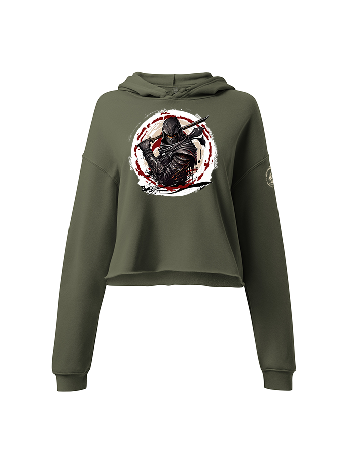 Shogun Knight Crop Hoodie