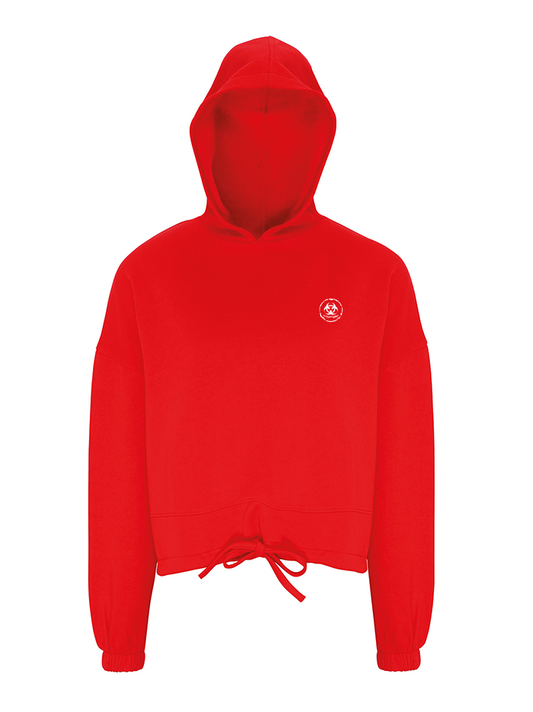 S.P B Cropped Oversize Hoodie