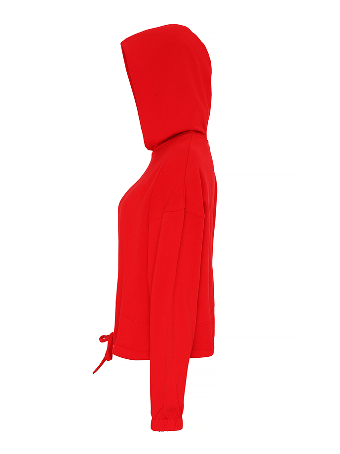 S.P B Cropped Oversize Hoodie