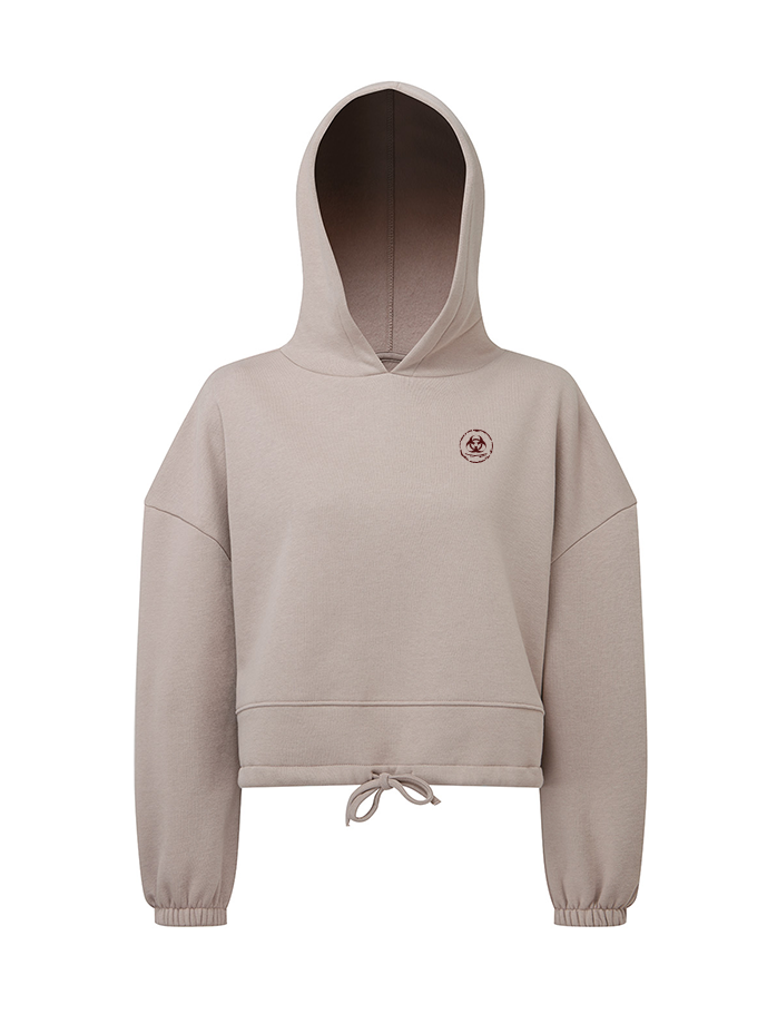 S.P B Cropped Oversize Hoodie