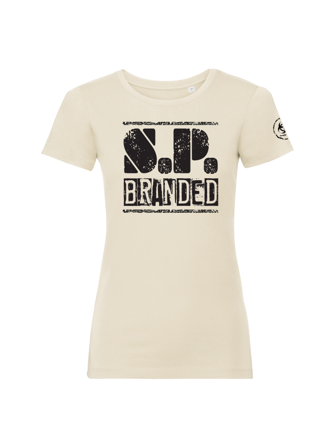 SP Branded Organic Fitted Tee