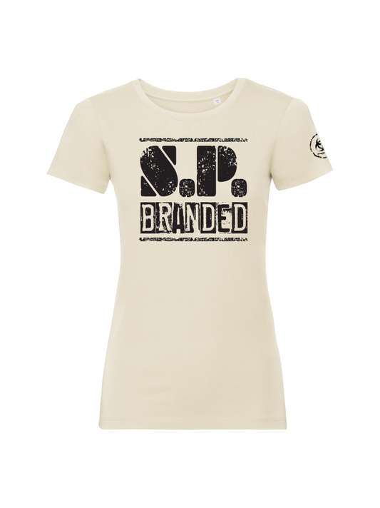 S.P Branded Organic Fitted Tee