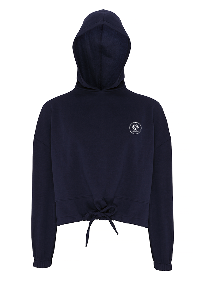 S.P B Cropped Oversize Hoodie
