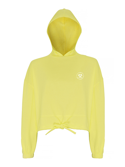 S.P B Cropped Oversize Hoodie