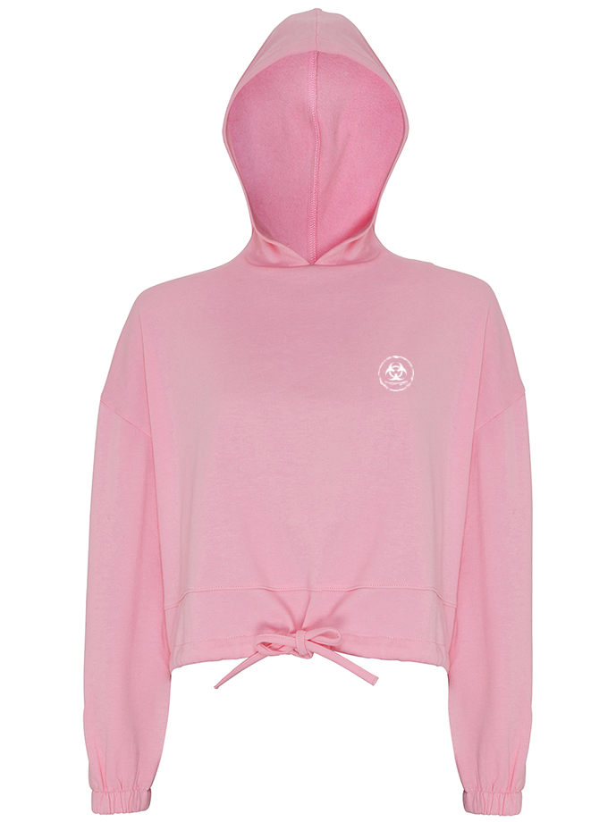 S.P B Cropped Oversize Hoodie