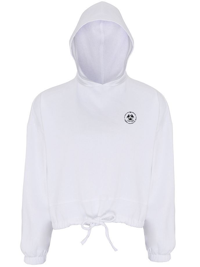 S.P B Cropped Oversize Hoodie