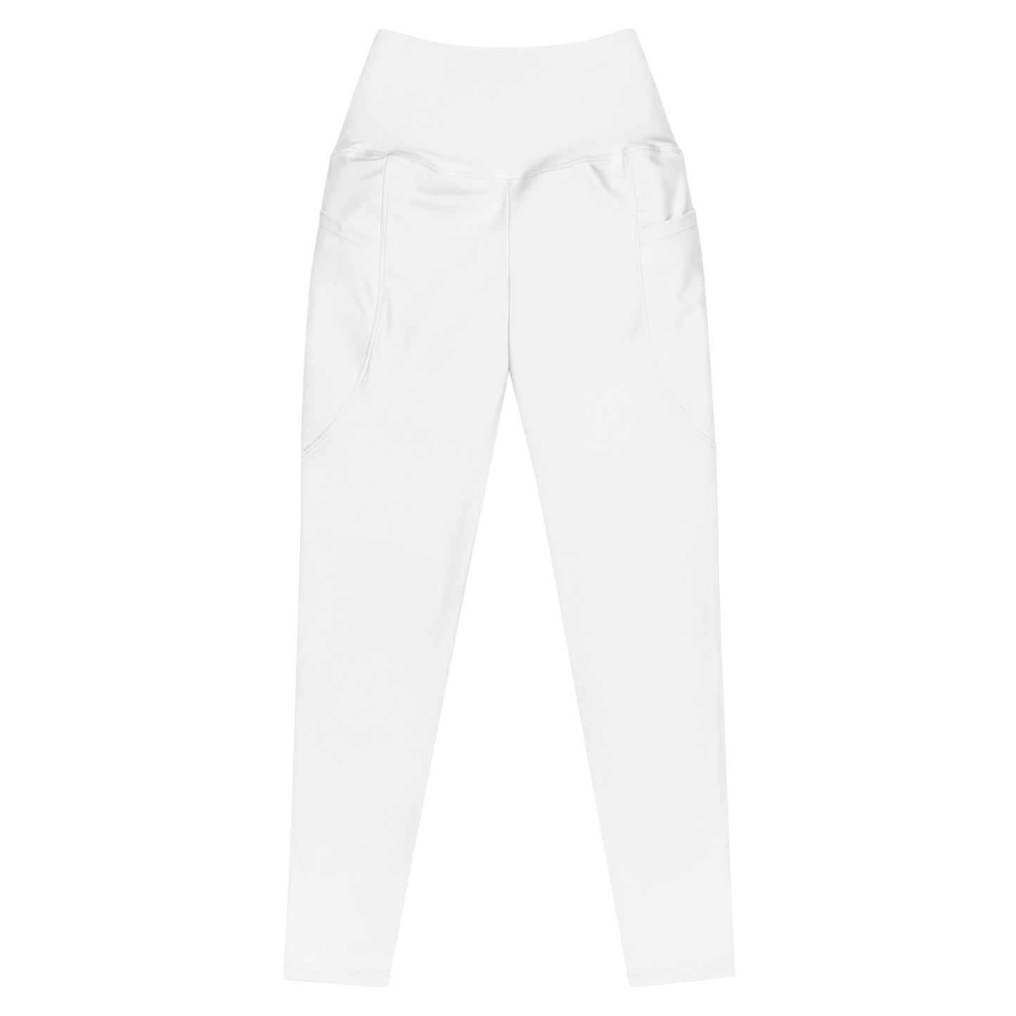 Shogun Wear White Leggings with pockets