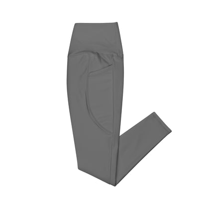 Shogun Wear Dark Grey Leggings with Pockets