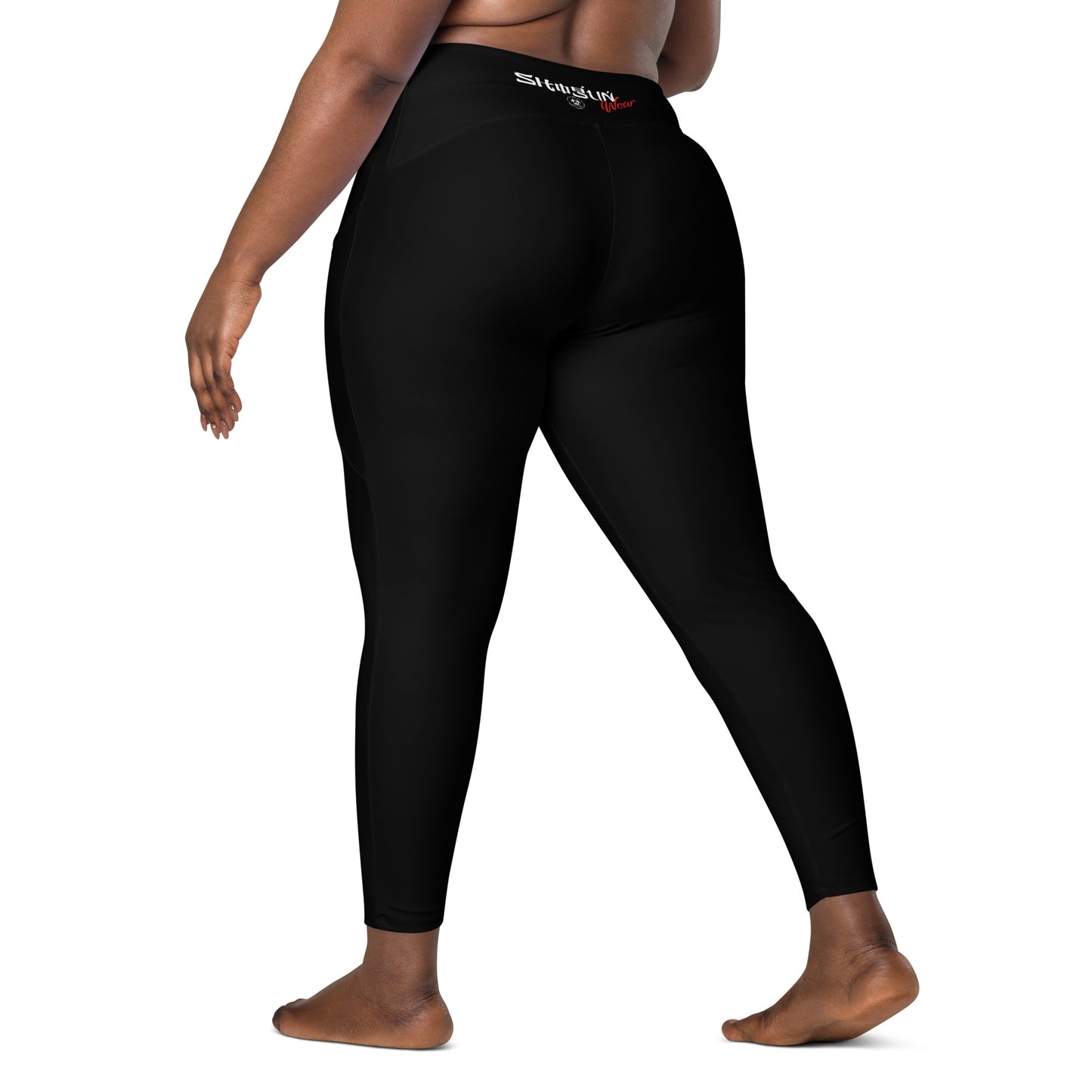 Shogun Wear Black Leggings with Pockets