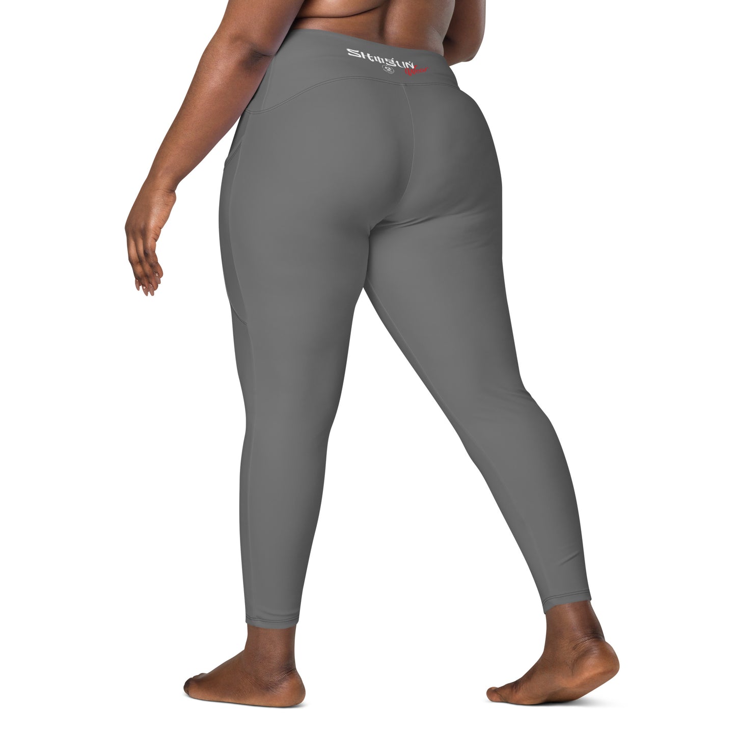 Shogun Wear Dark Grey Leggings with Pockets