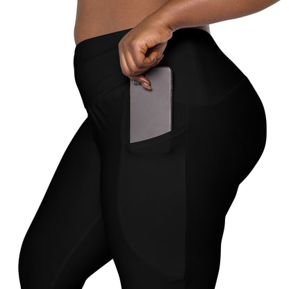 Shogun Wear Black Leggings with Pockets