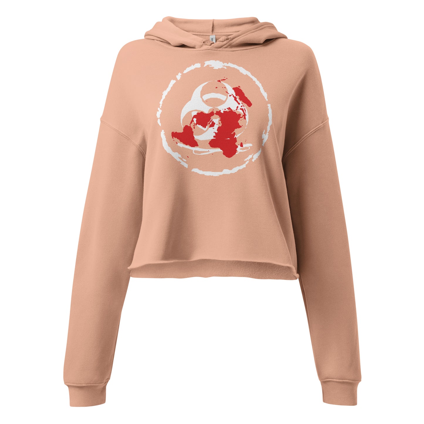 Shogun Flat Map Crop Hoodie