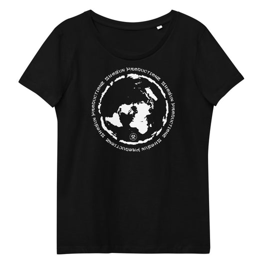 Shogun Flat Map Organic Fitted Tee